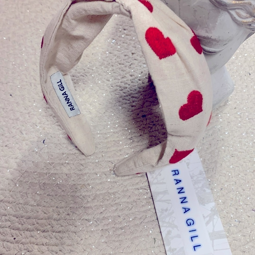 Anthropologie Ranna Gill girls heart headband